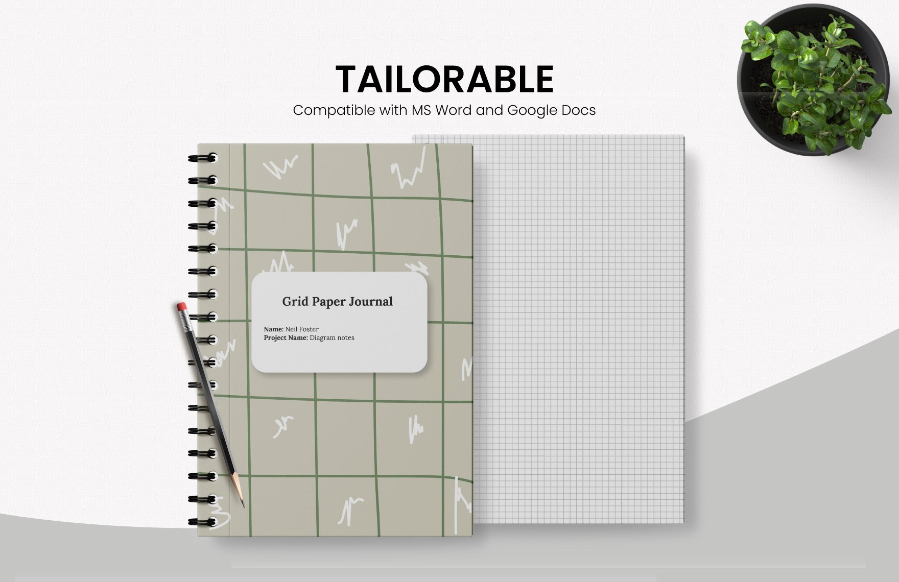 Grid Notebook Paper Template
