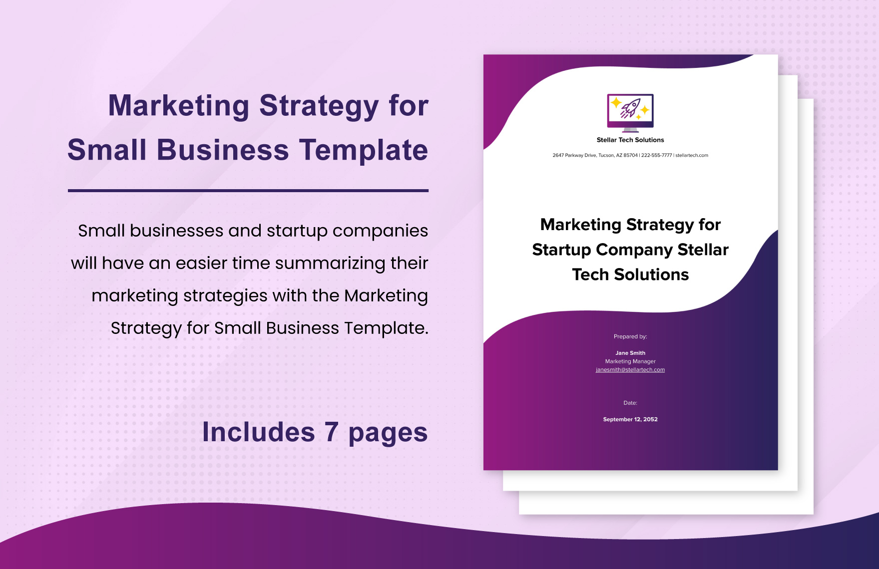 Marketing Strategy for Small Business Template in Word, PDF, Google Docs - Download | Template.net