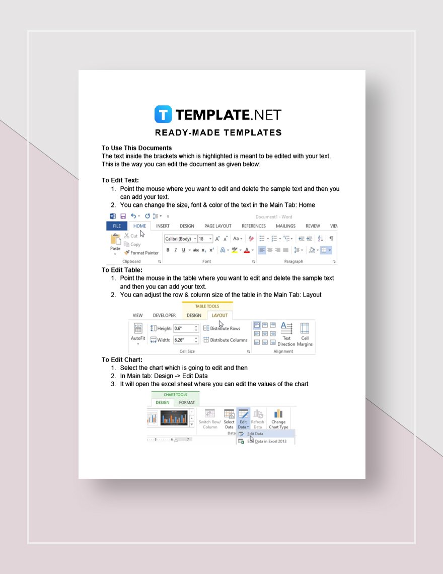Monthly IT Report for Management Template