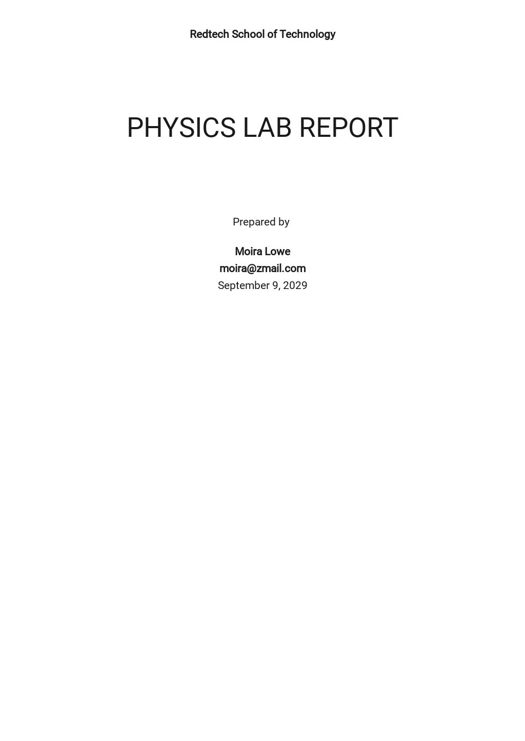 Physics Lab Report Template.jpe