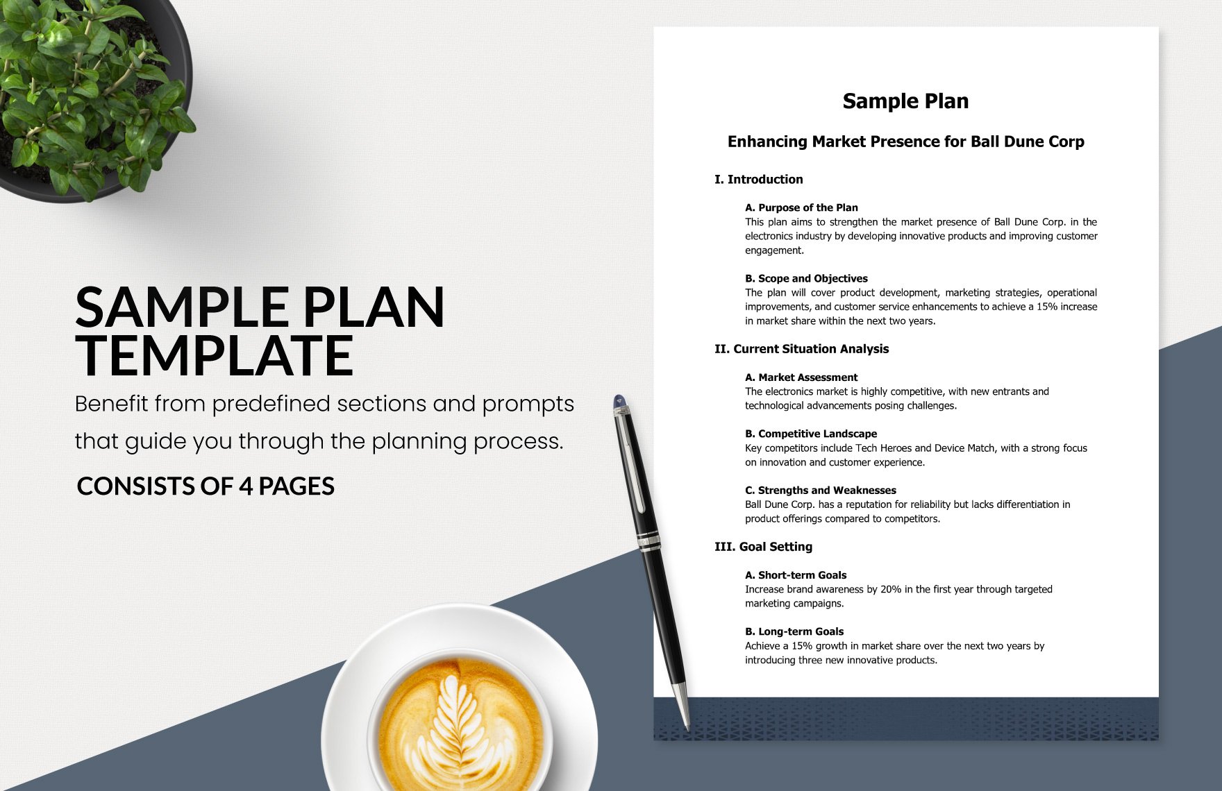 Free Sample Plan Template