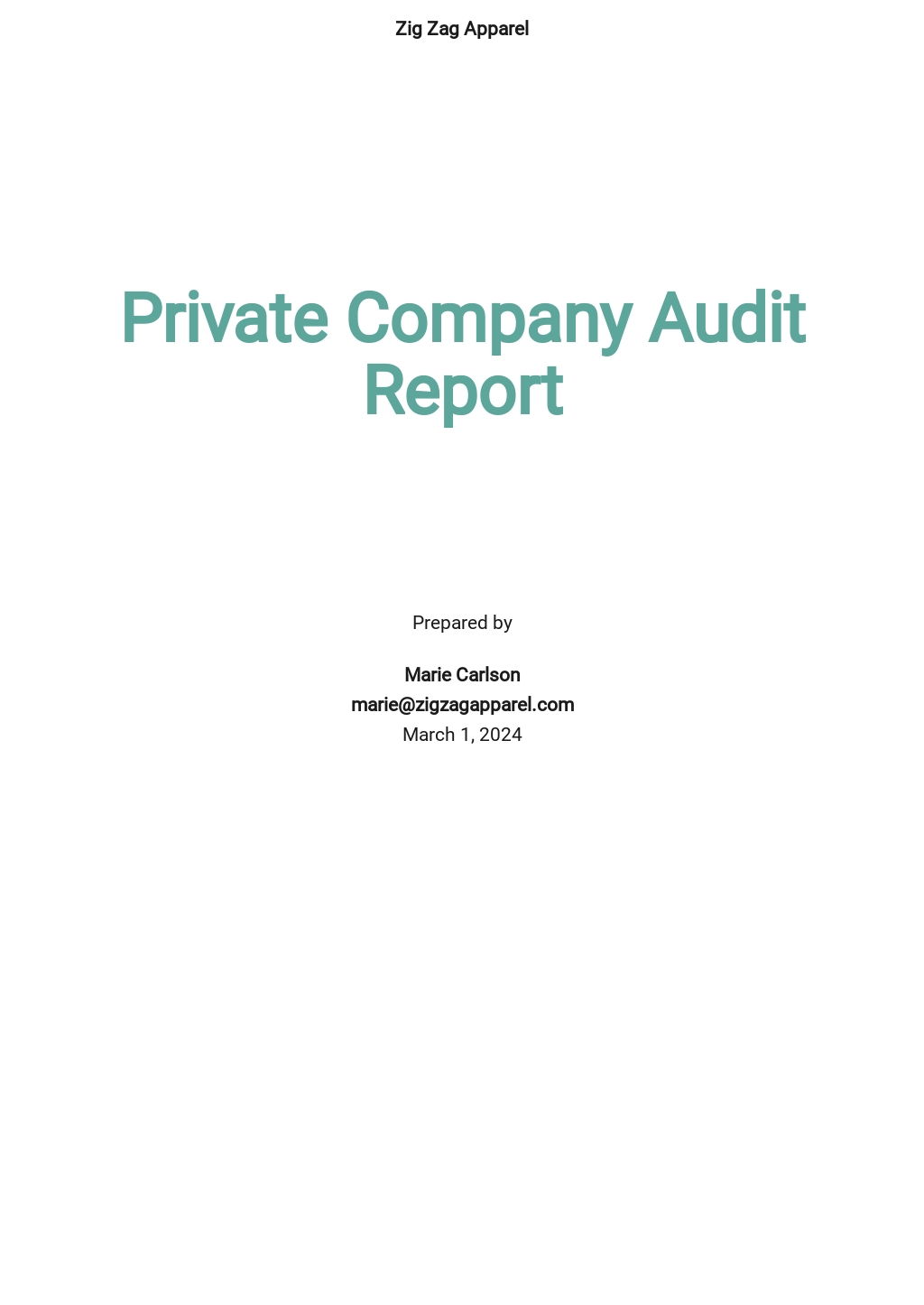 22+ FREE Audit Report Templates [Edit & Download] | Template.net