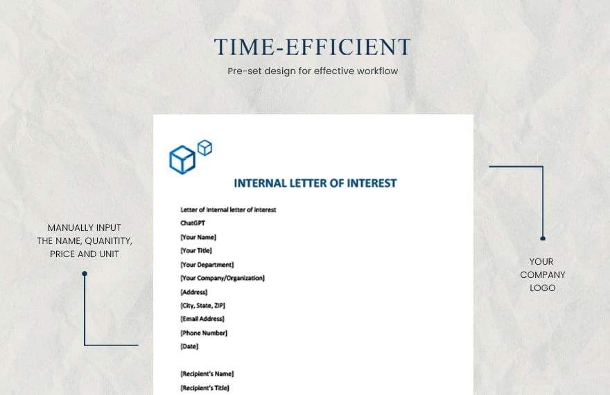 Internal letter of interest