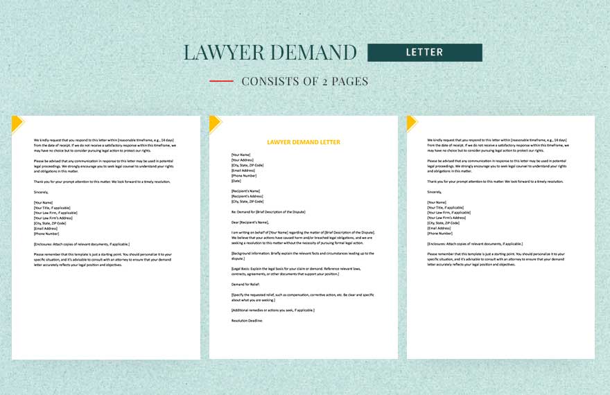 Lawyer Demand Letter