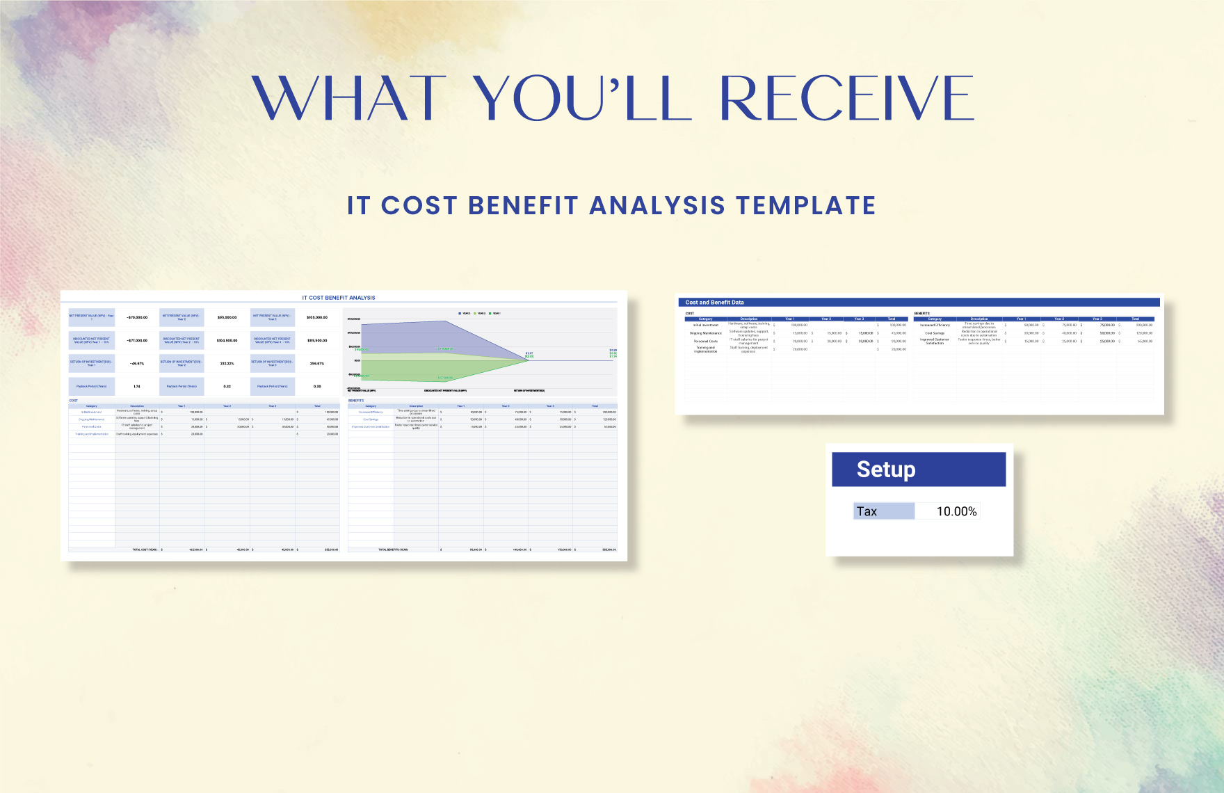 IT Cost Benefit Analysis Template