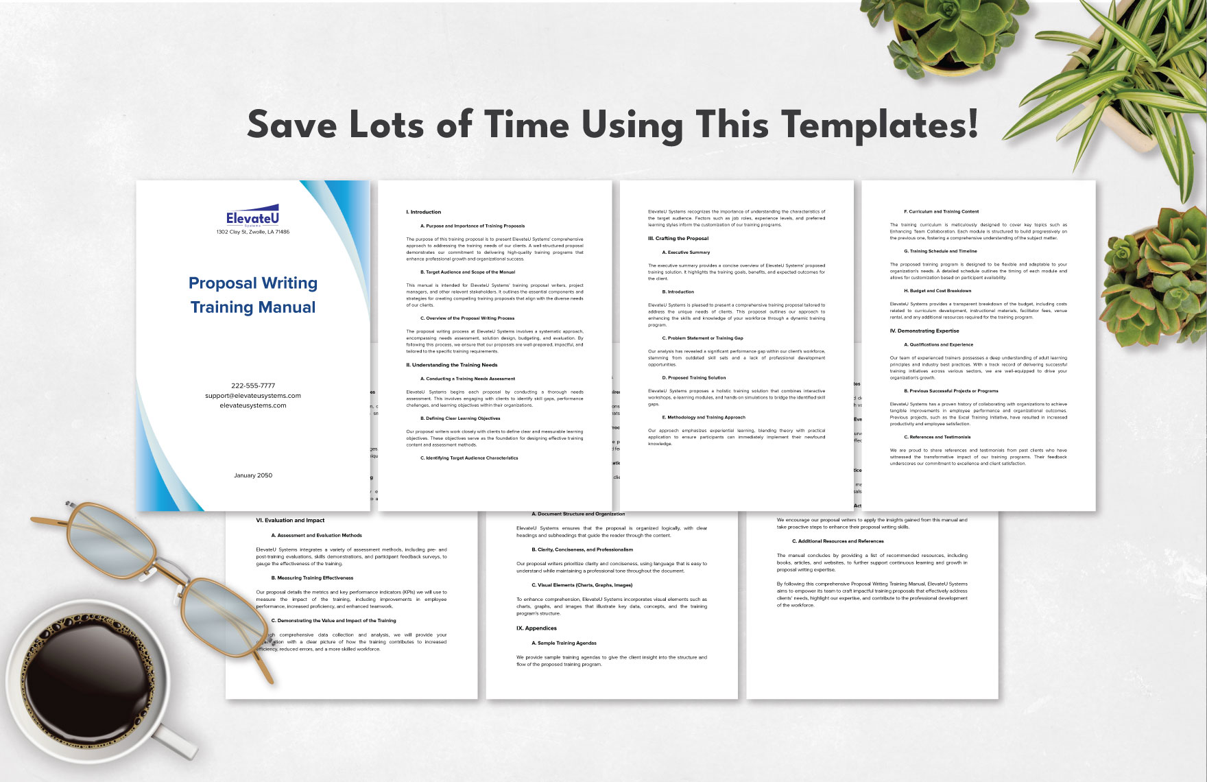 Proposal Writing Training Manual Template