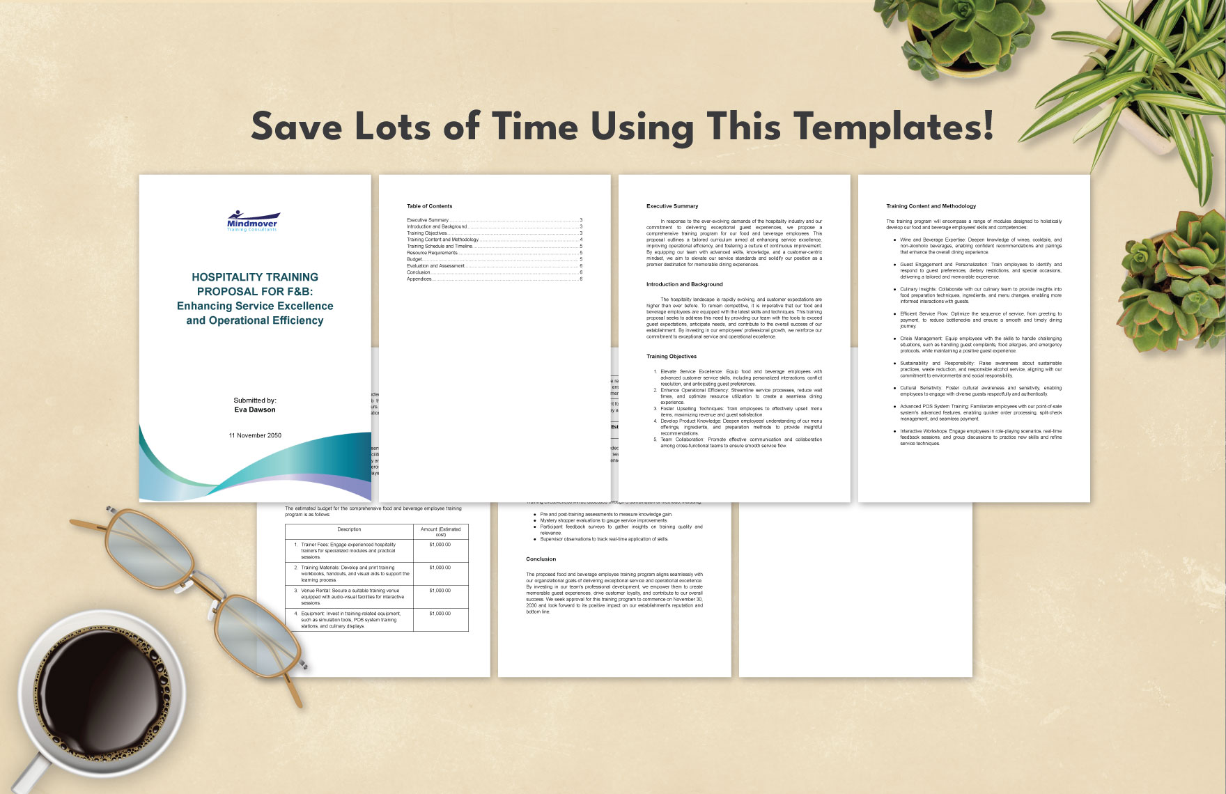 Comprehensive Training Proposal Template