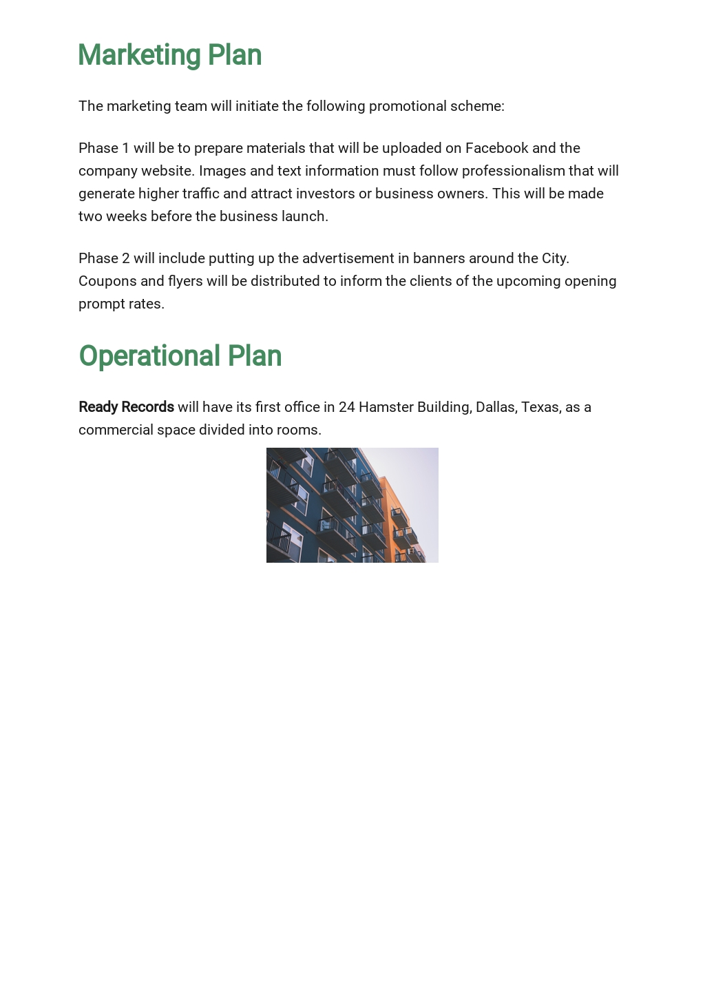 Bookkeeping Business Plan Template Free PDF Word Apple Pages