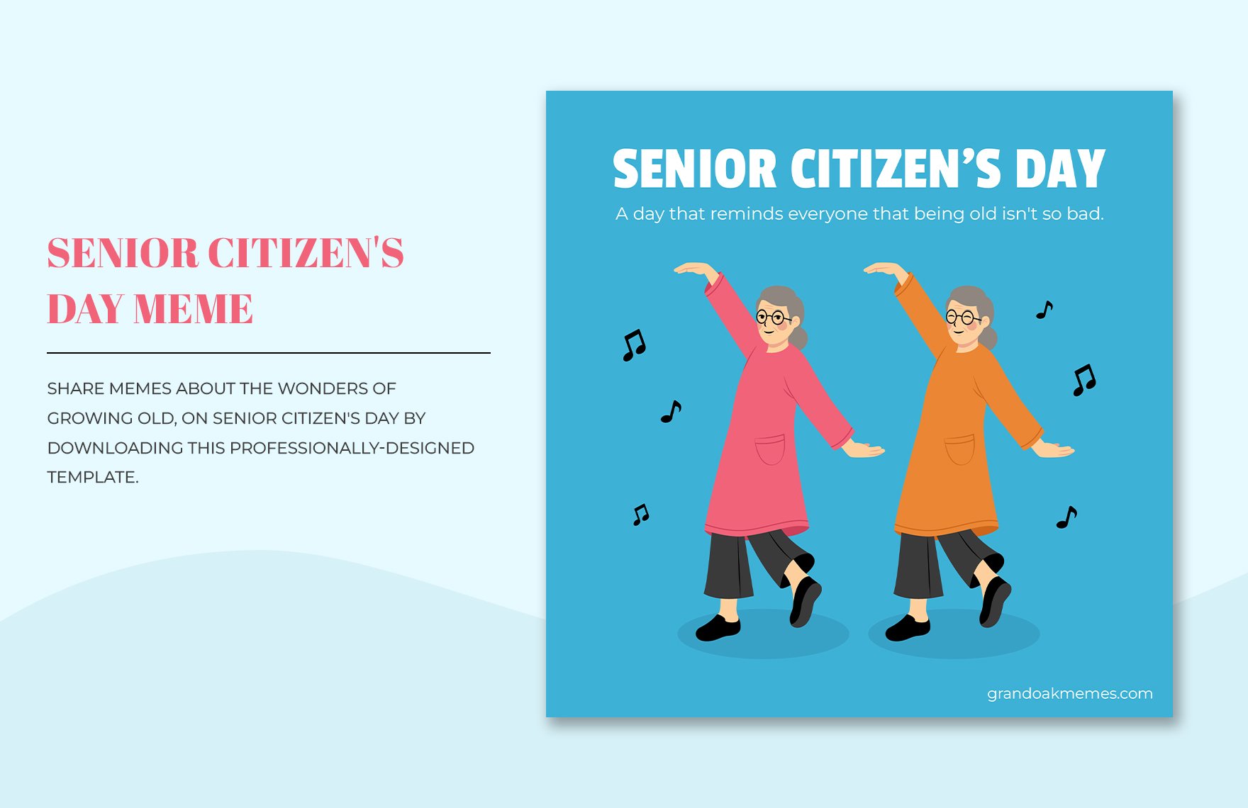 Free Senior Citizen's Day Meme