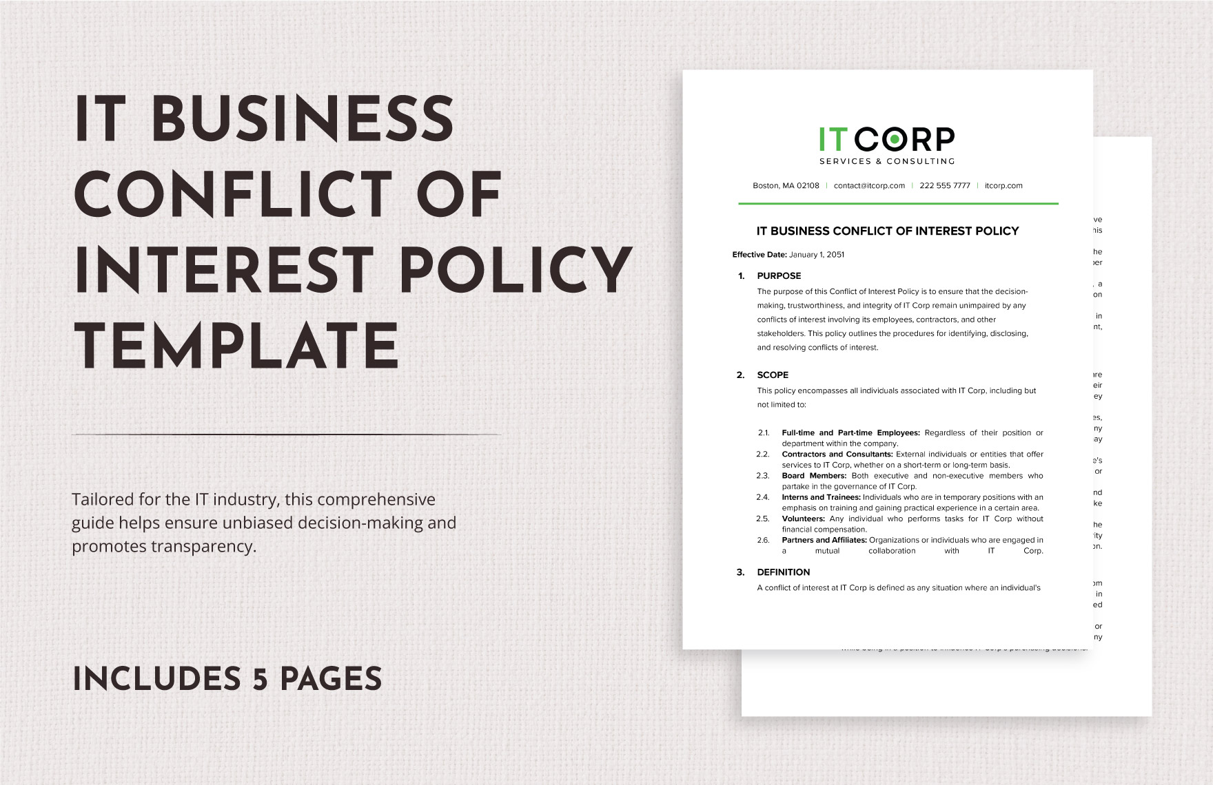 Nonprofit Conflict Of Interest Policy Template Conflict Of Interest Nonprofit Conflict Of Interest Policy Template Conflict Of Interest