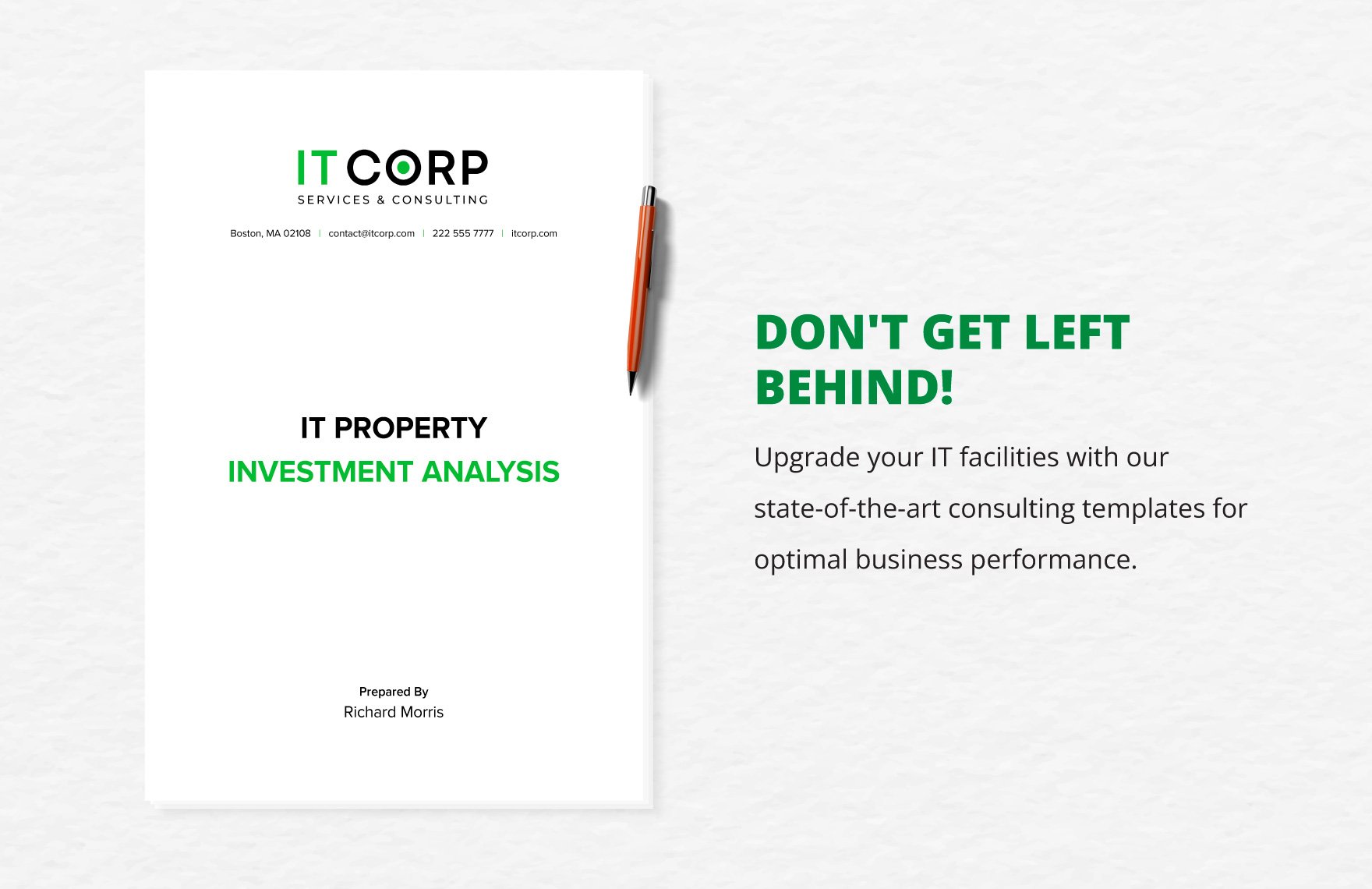 IT Property Investment Analysis Template