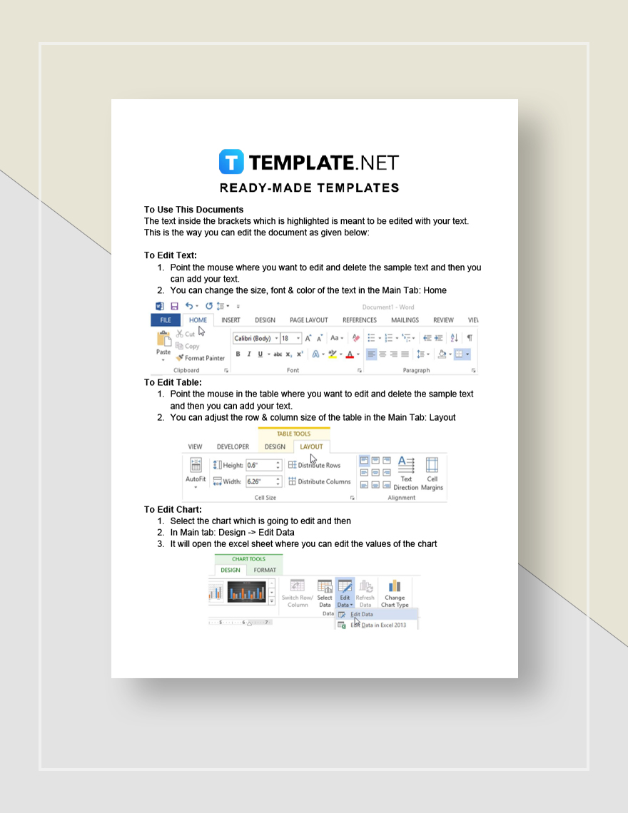 Remodeling Business Plan Template