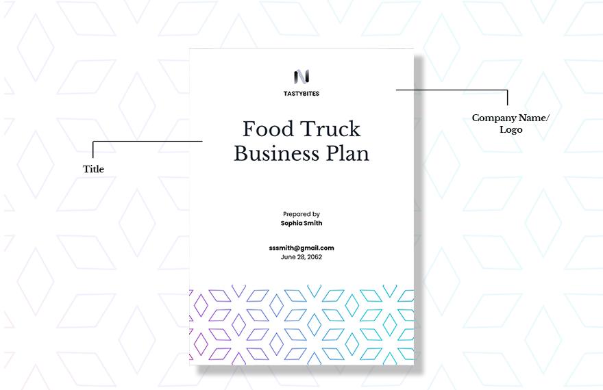 Food Truck Business Plan Template Google Docs, Word, Apple Pages