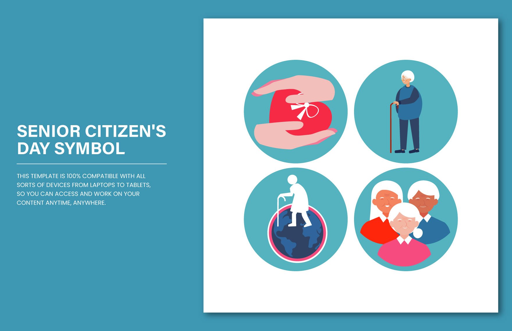Free Senior Citizens Day Symbol in PDF, Illustrator, SVG, JPG