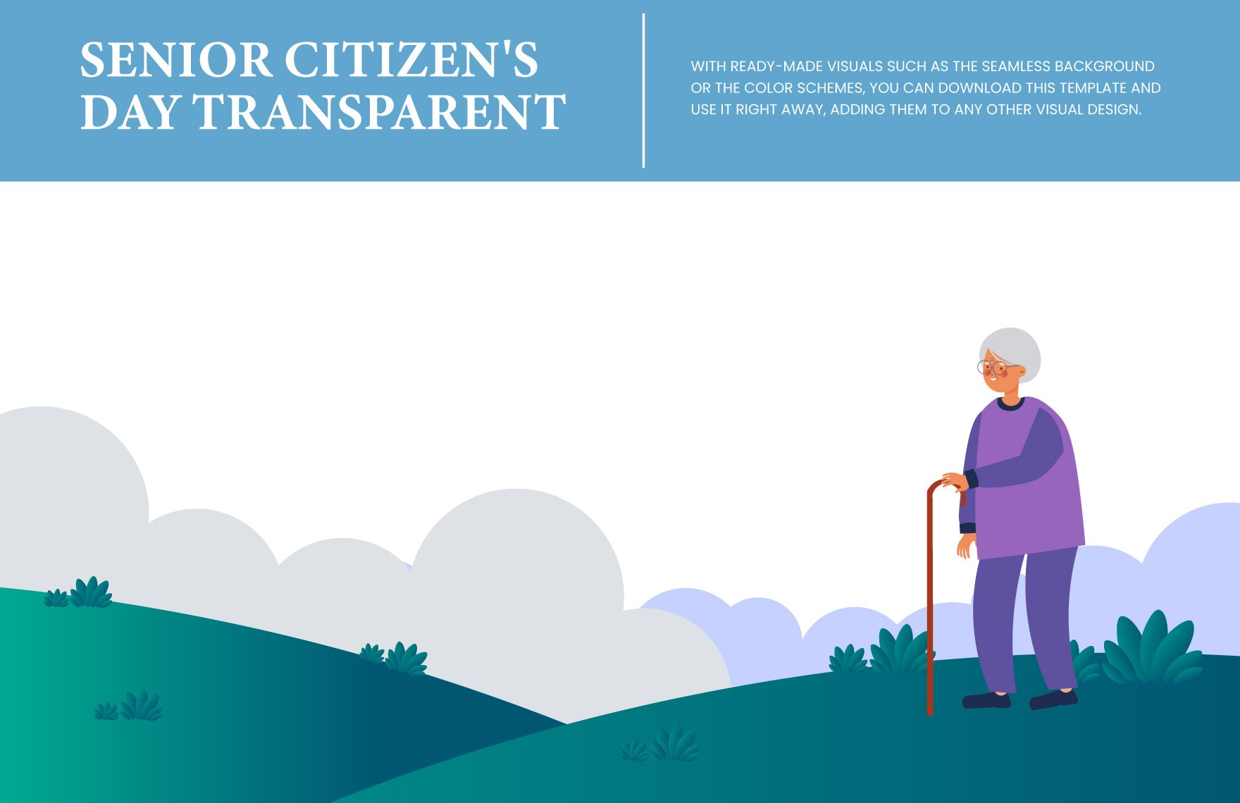 Senior Citizens Day Transparent in PDF, Illustrator, SVG, JPG