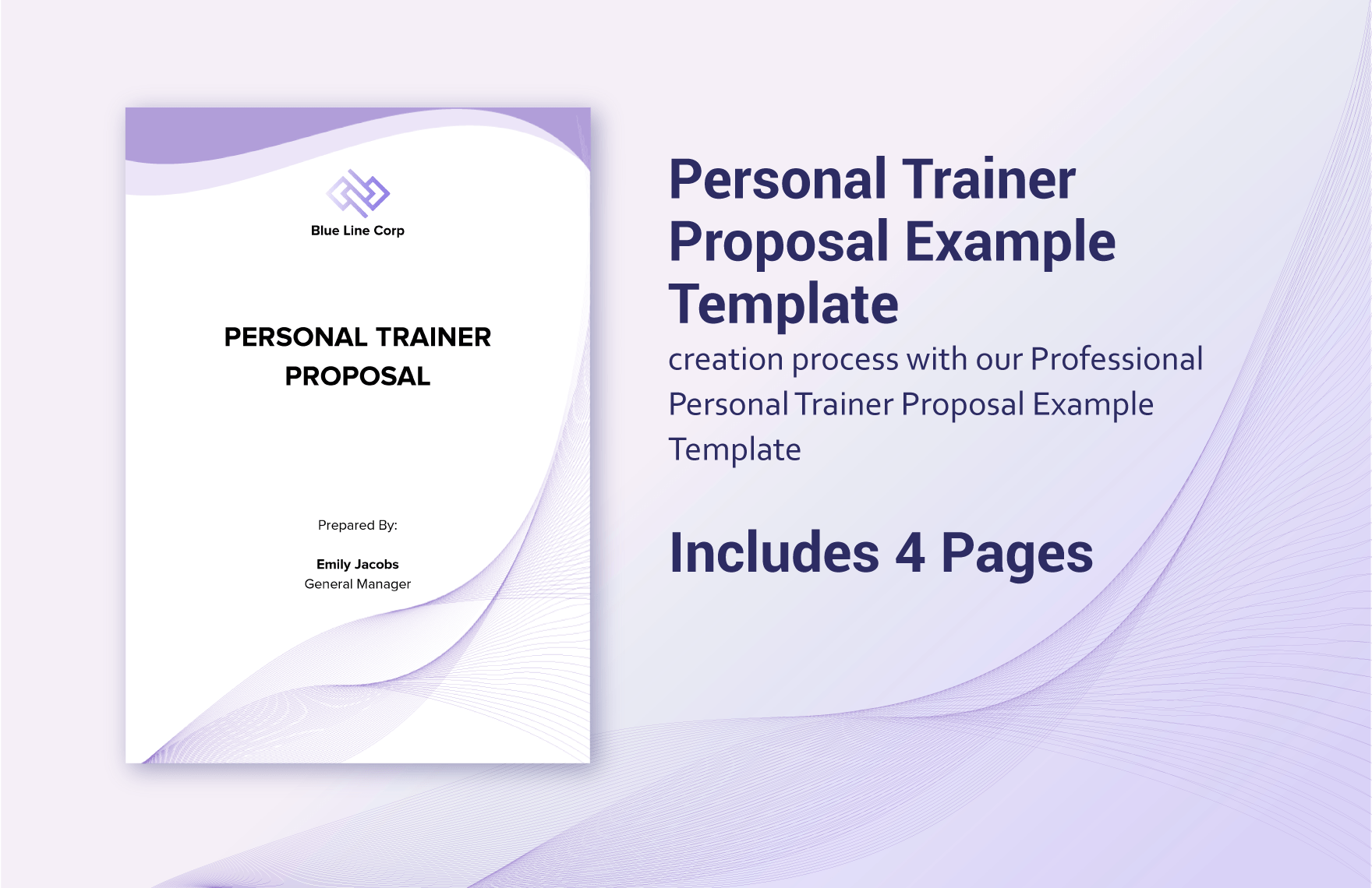 Personal Trainer Proposal Template