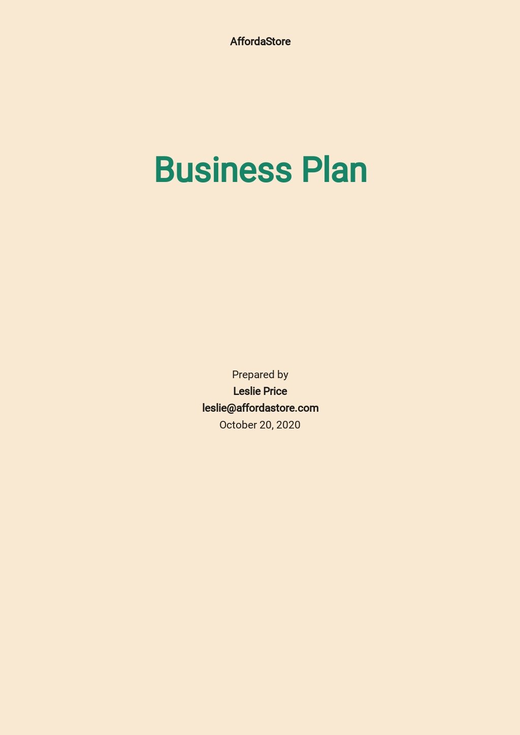 Self Storage Business Plan Template - Google Docs, Word, Apple For Self Storage Business Plan Template