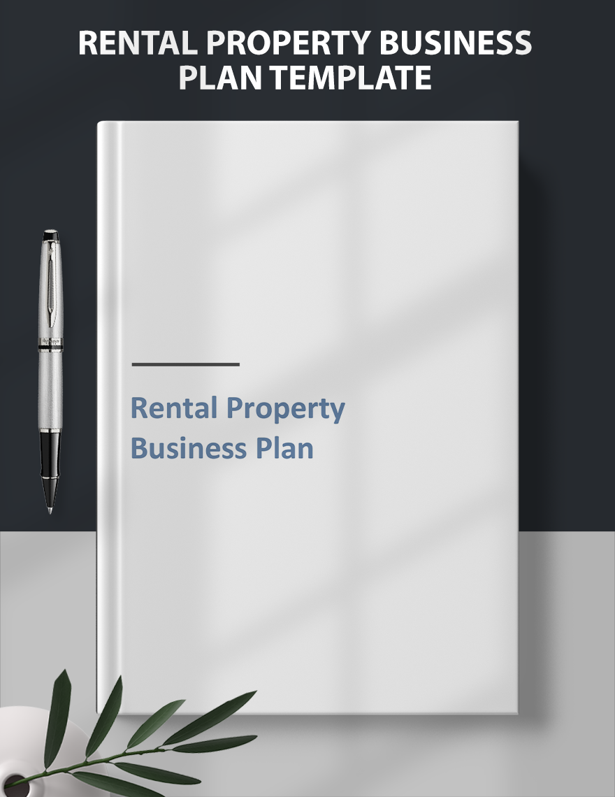 Rental Property Business Plan Template