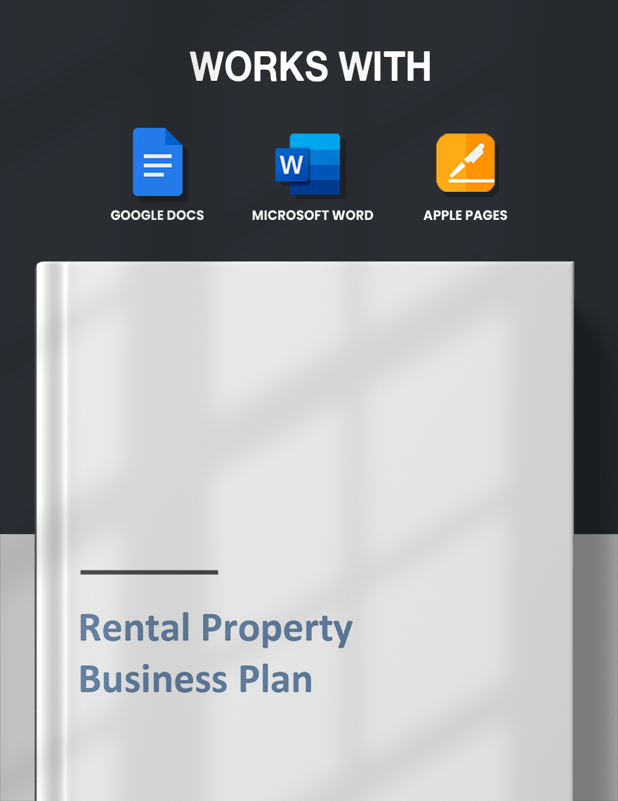 rental property business plan template word