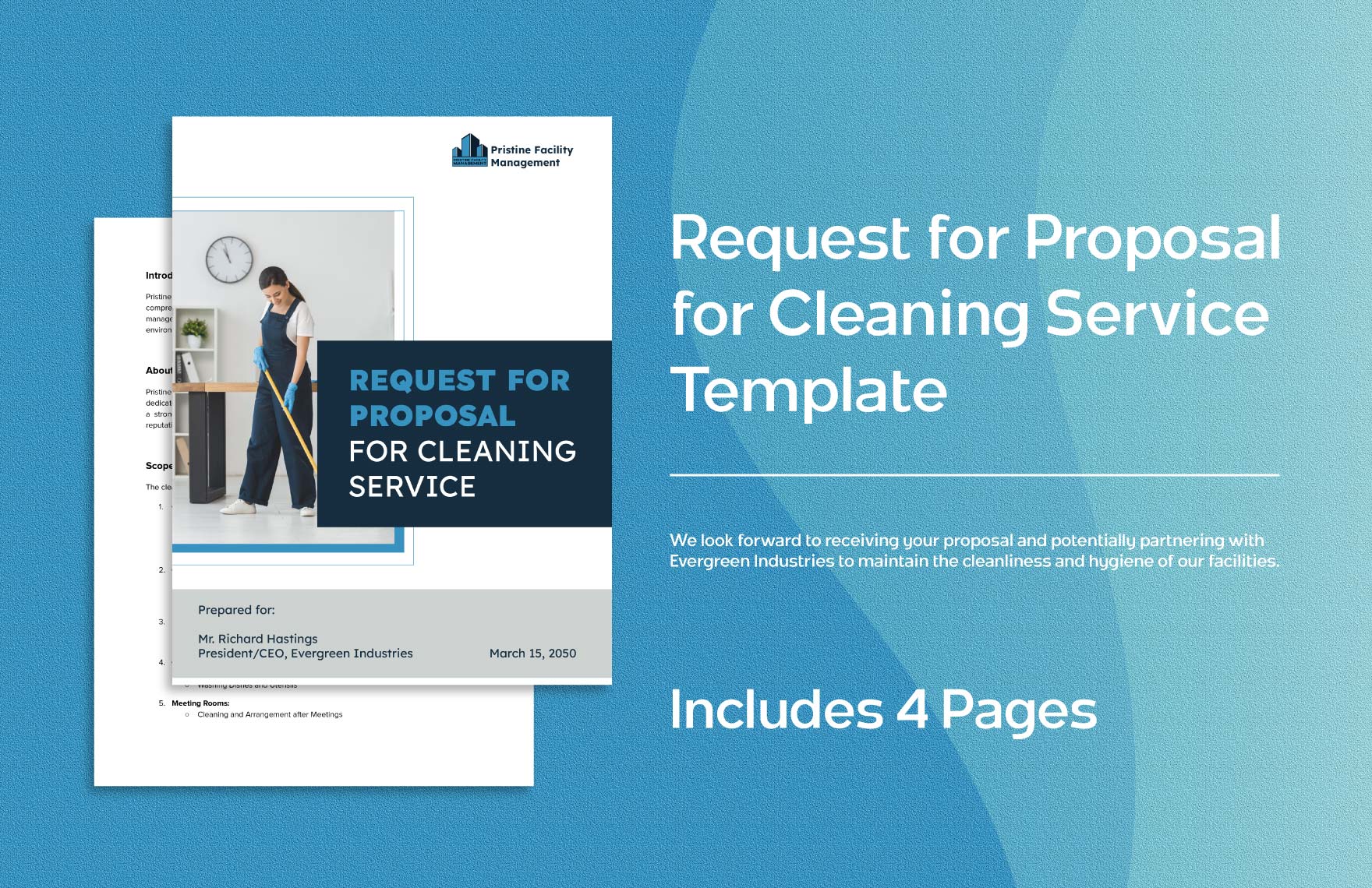 Request for Proposal for Cleaning Service Template