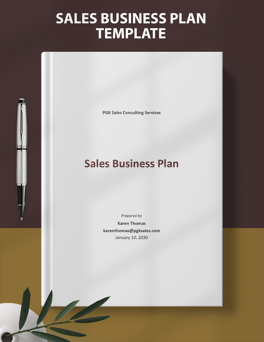 basic sales business plan template