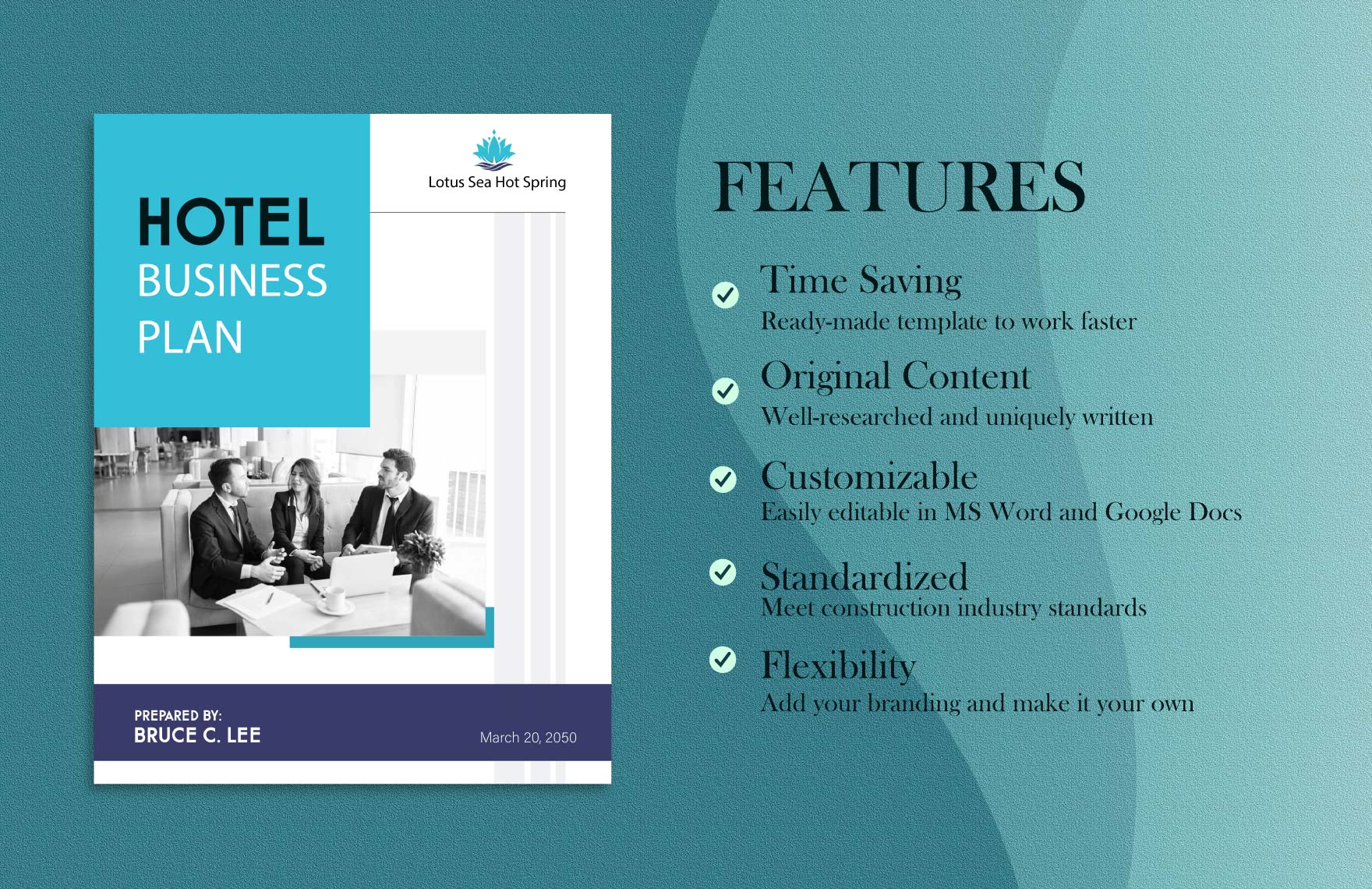 five star hotel business plan