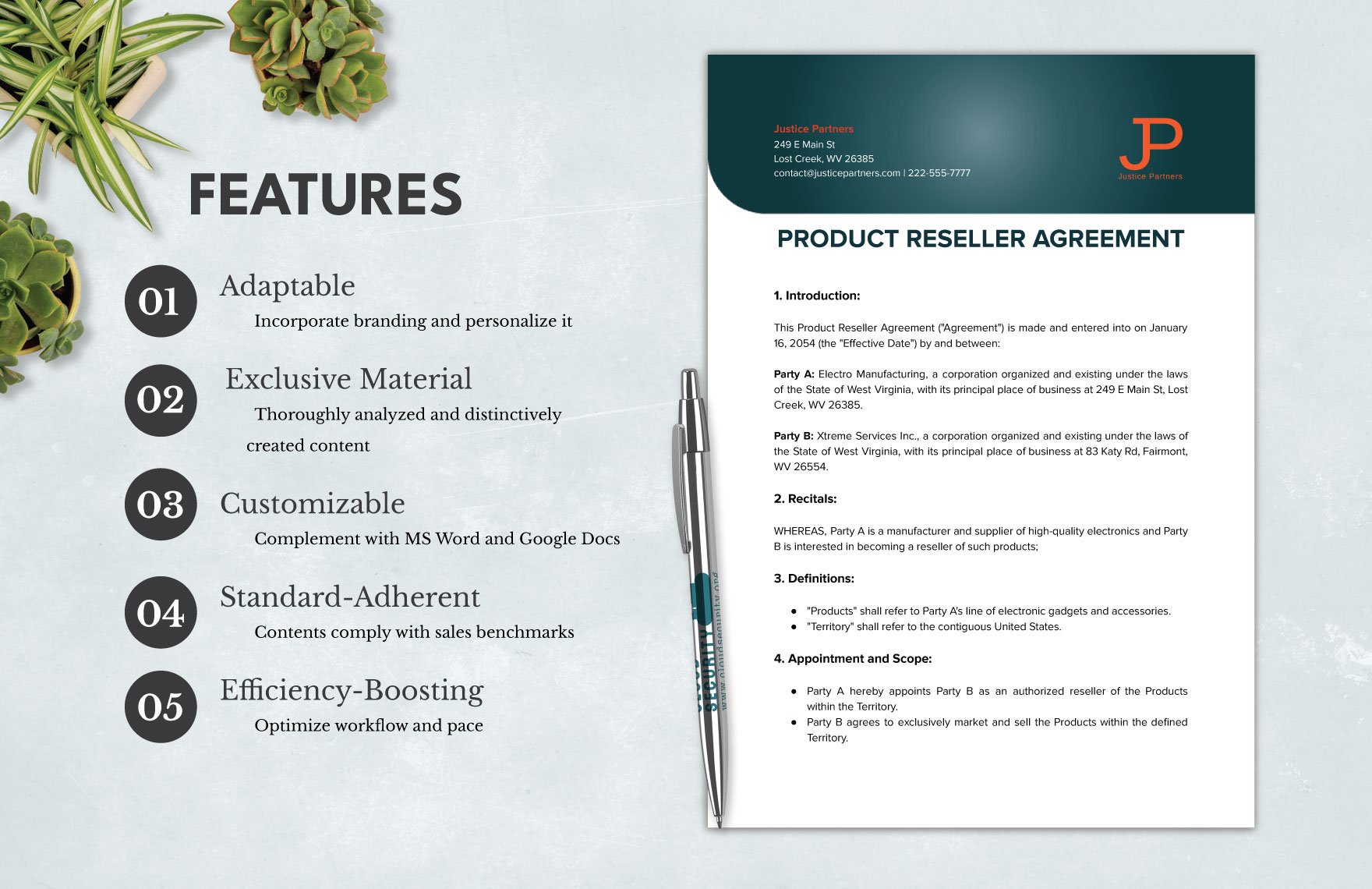 Product Reseller Agreement Template