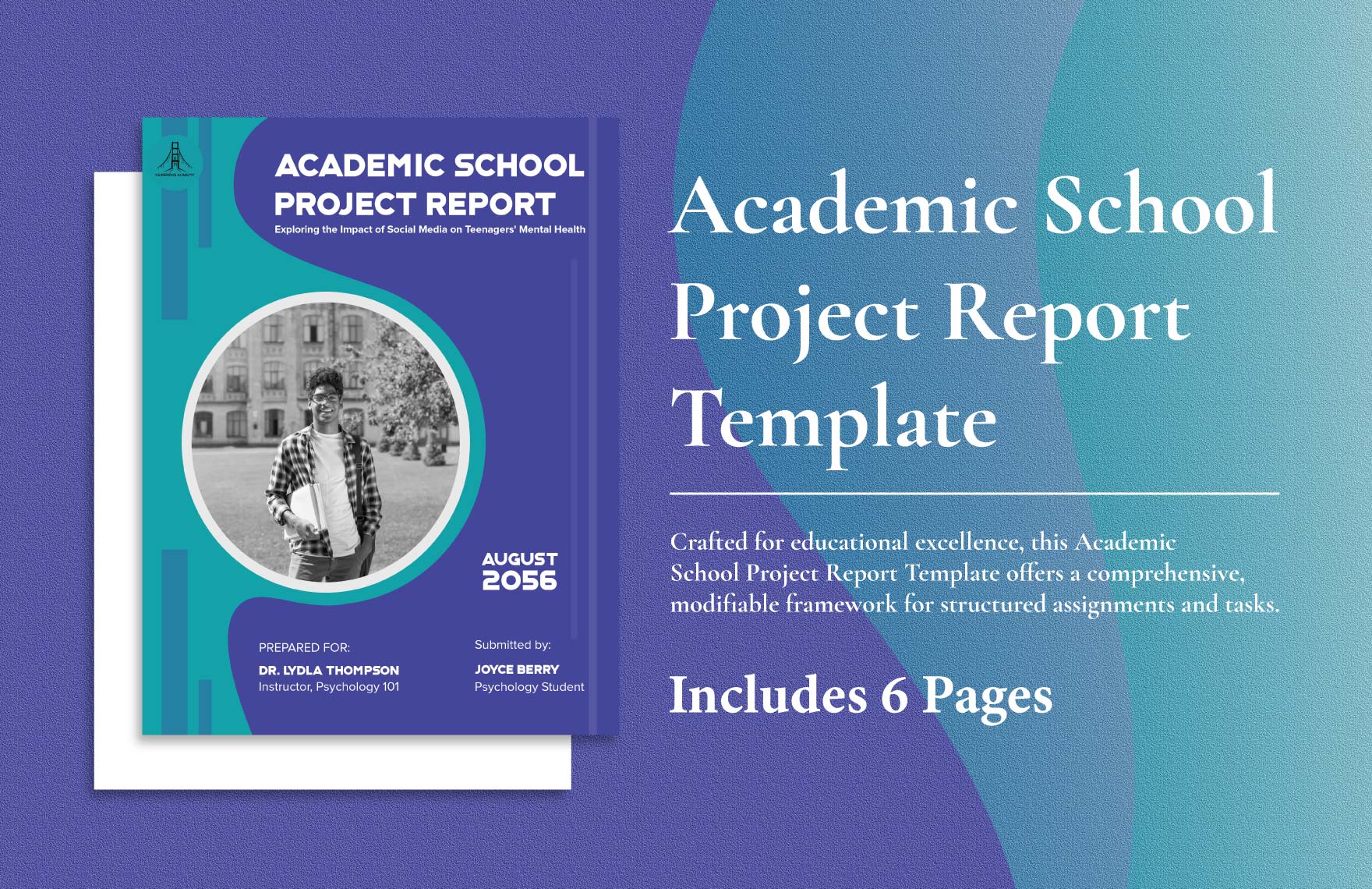 Academic School Project Report Template