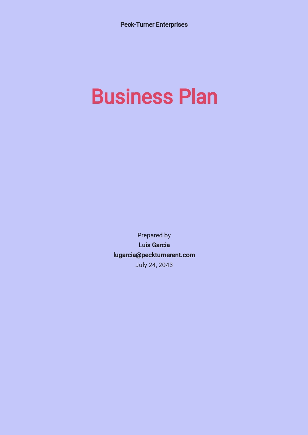 6+ FREE Sales Business Plan Templates [Edit & Download] | Template.net