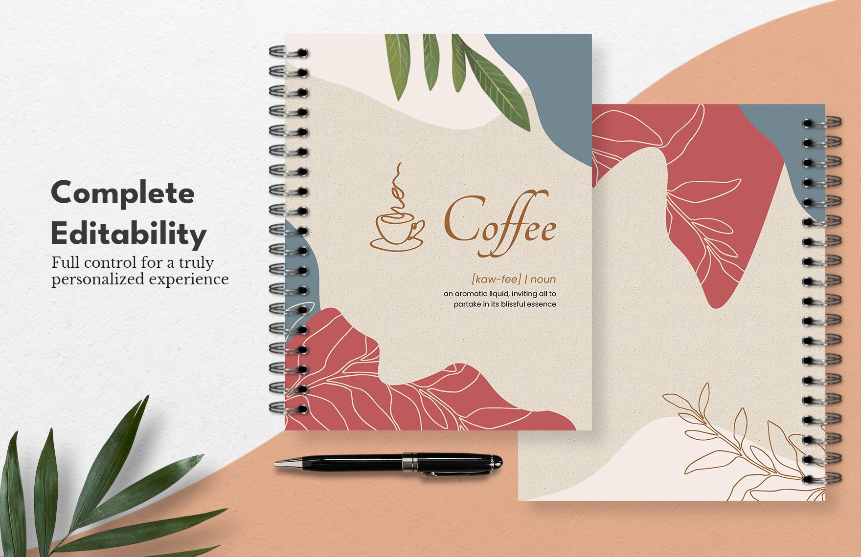 Aesthetic Notebook Template