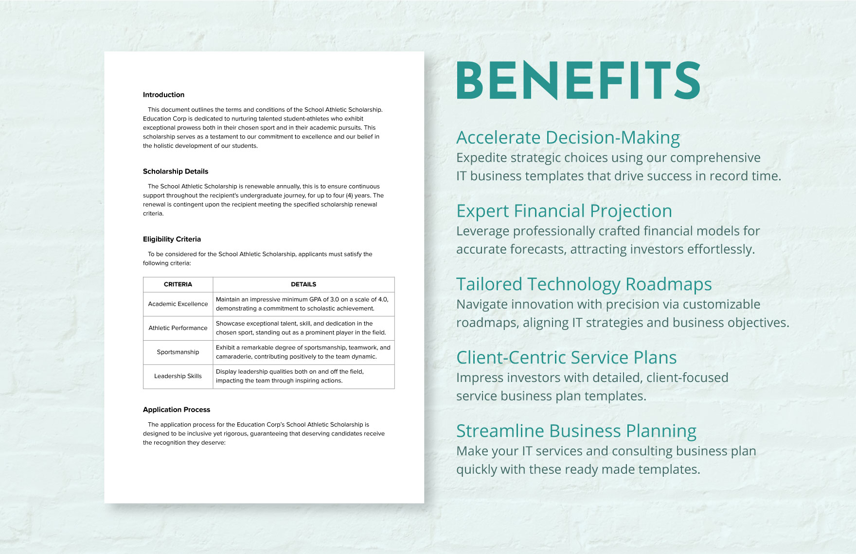 IoT (Internet of Things) Consulting Business Plan Template