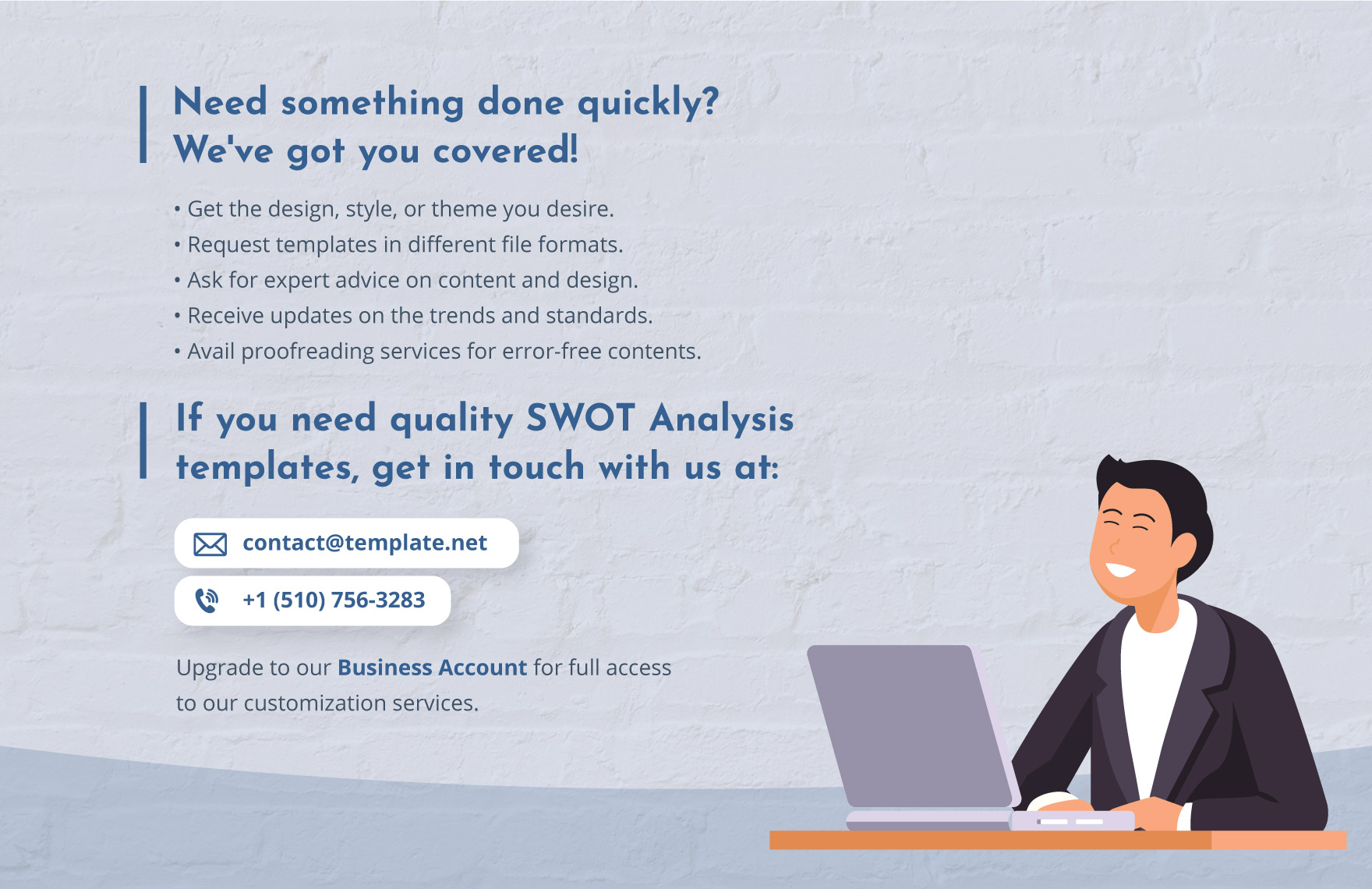 Managed IT Services Provider (MSP) SWOT Analysis Template