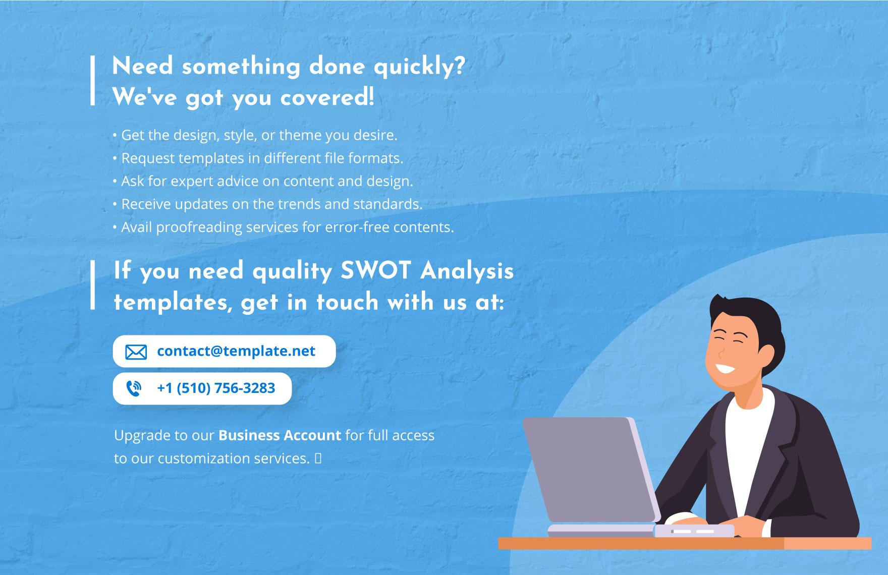 IT Cloud Computing Consultants SWOT Analysis Template