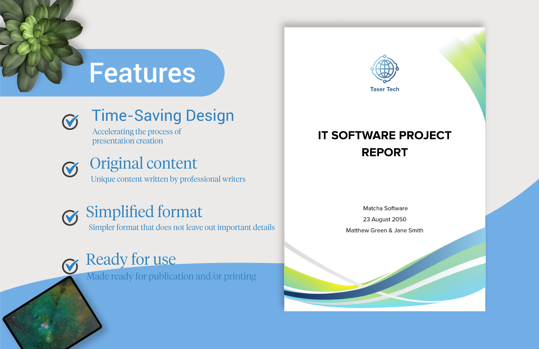 IT Software Project Report Template