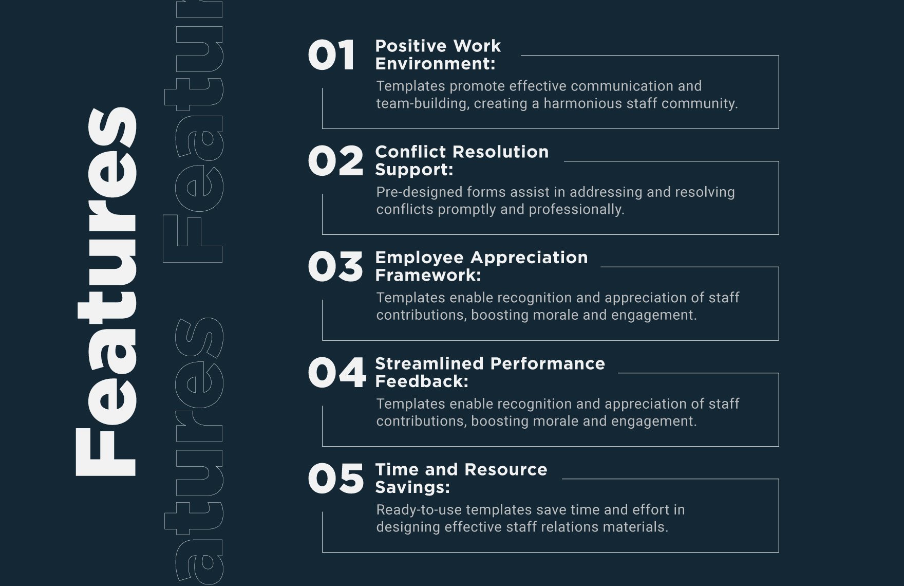  Education Staff Relations Template Bundle
