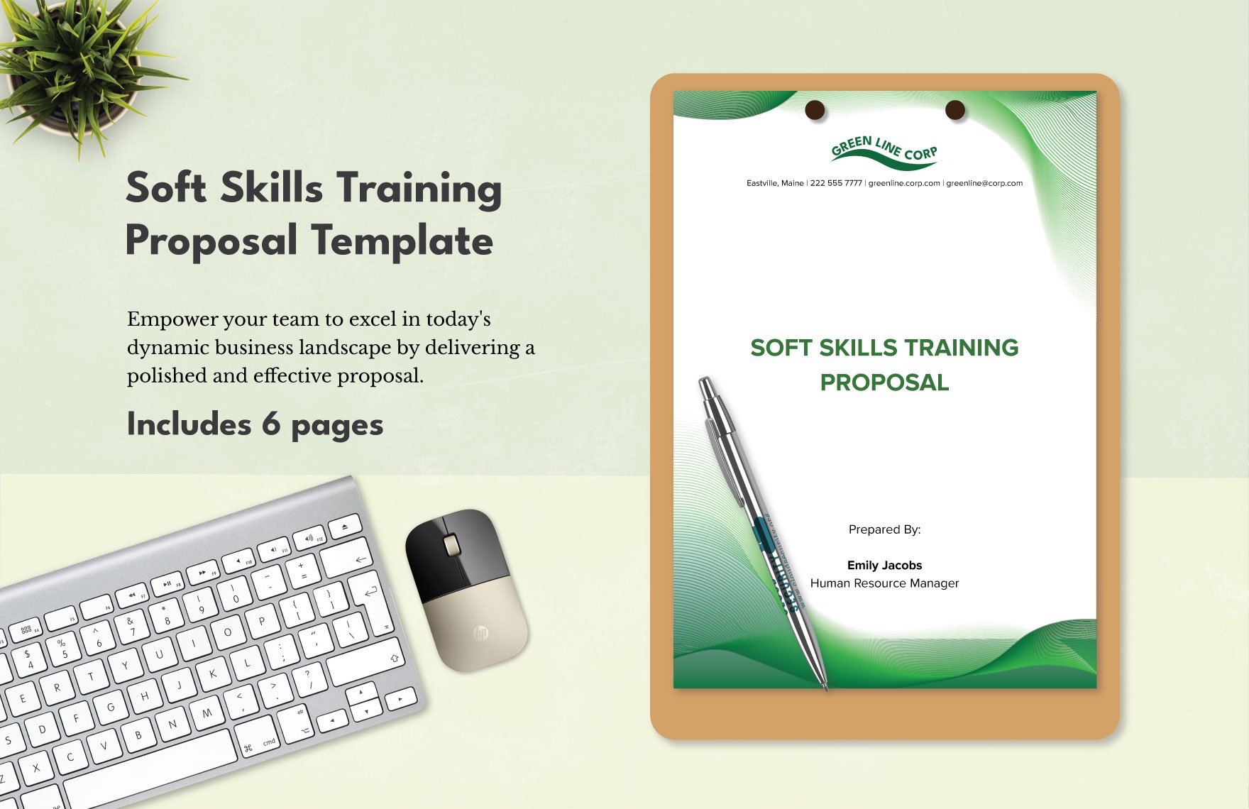 Soft Skills Training Proposal Template