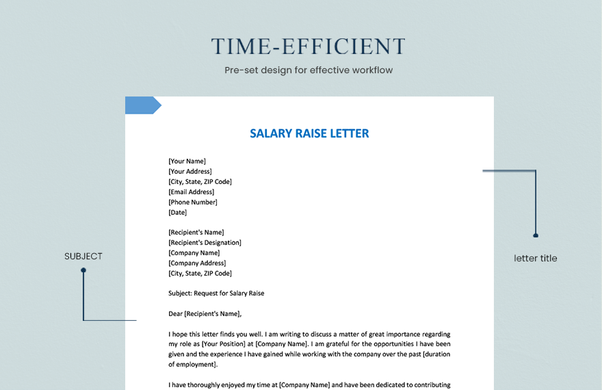 Salary Raise Letter