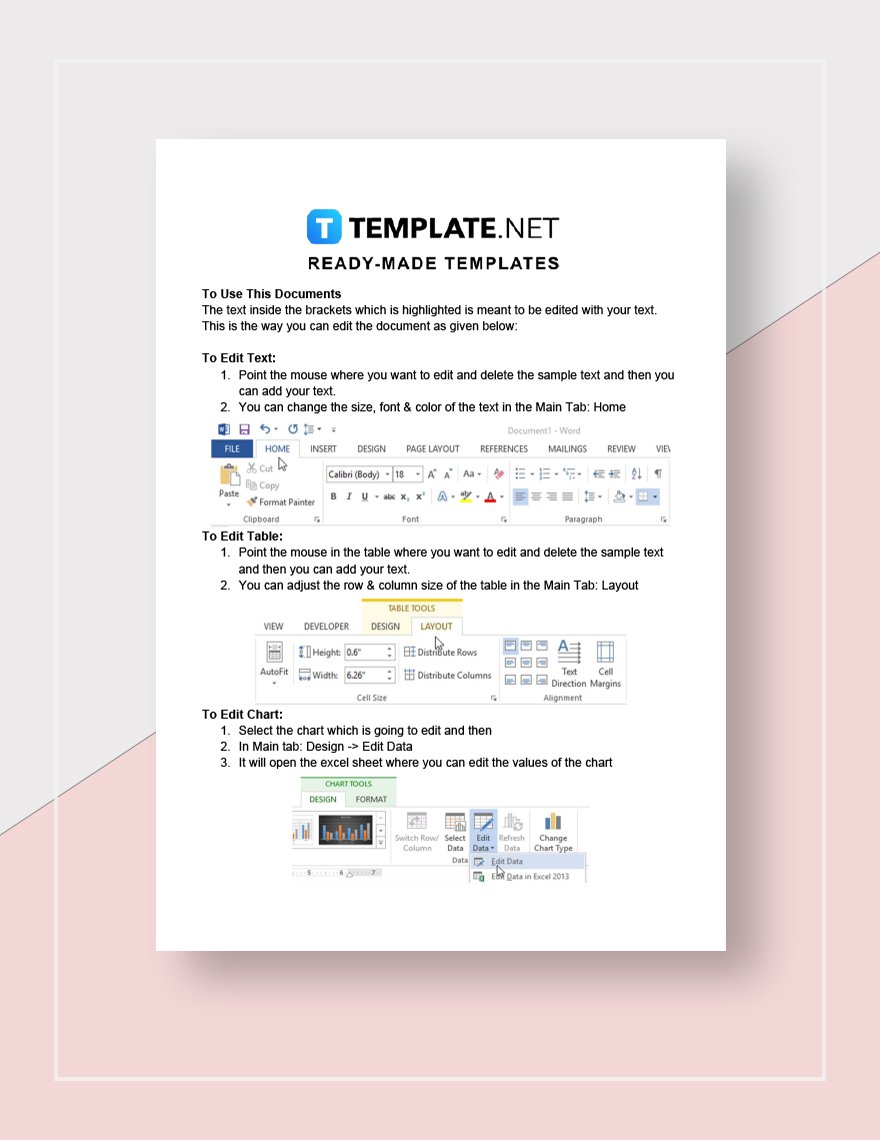 Sample Travel Expense Report Template