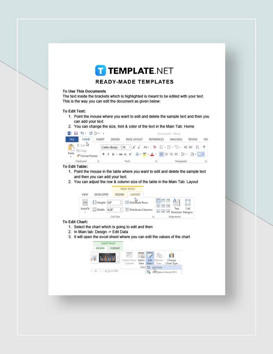 Monthly Sales Management Report Template