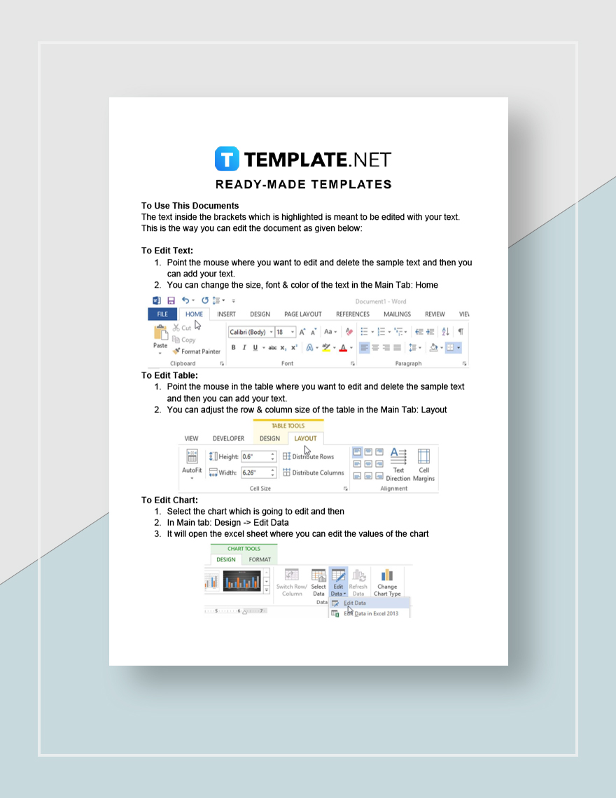 Monthly Quality Management Report Template