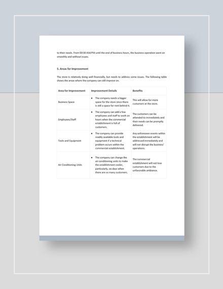 Visit report sample doc image