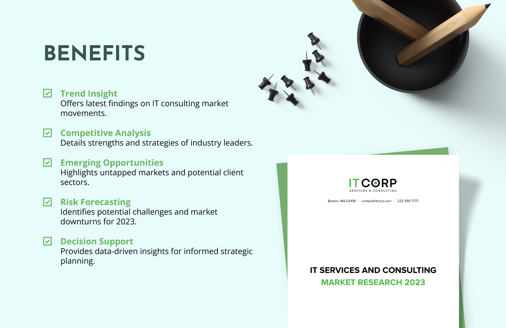 IT Services and Consulting Market Research 2023