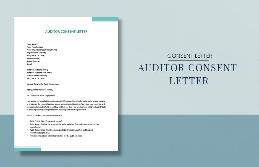 Auditor Consent Letter