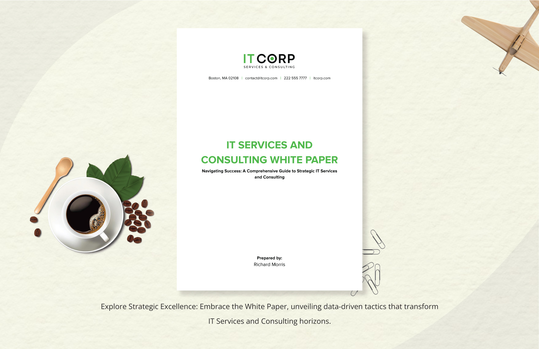 IT Services and Consulting White Paper Template
