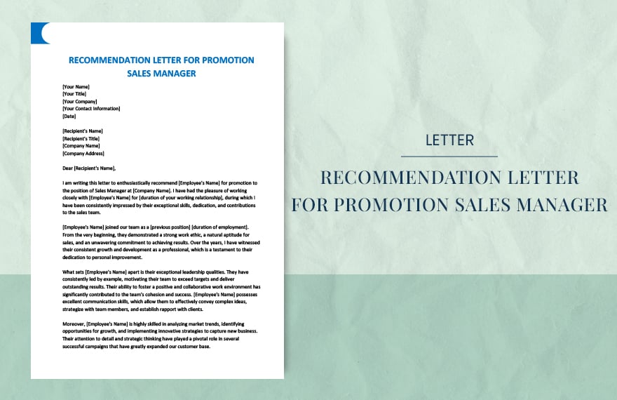 recommendation-letter-for-promotion-sales-manager