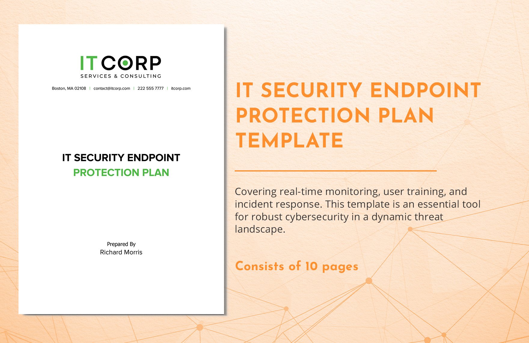 IT Security Endpoint Protection Plan Template in Word, Google Docs, PDF