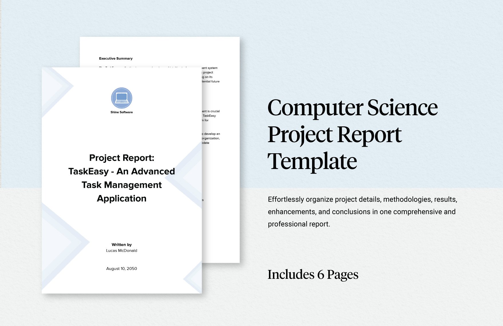 Computer Science Project Report Template