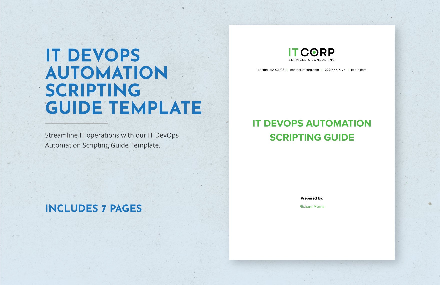 IT DevOps Automation Scripting Guide Template