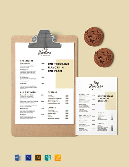 Download FREE Ice Cream Menu Template: Download 288+ Menus in PSD ...