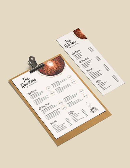 136+ FREE Menu Templates | Download Ready-Made | Template.net